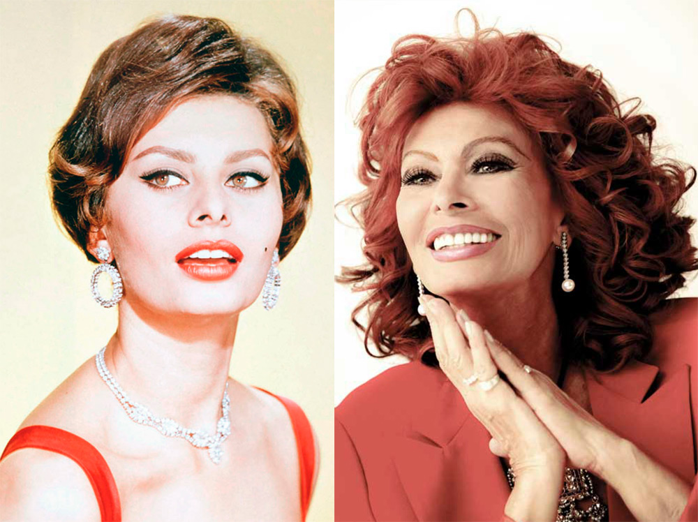 Sophia Loren makeup