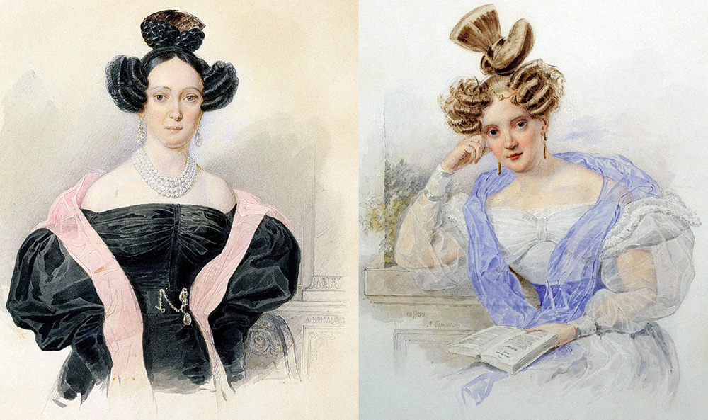 Secular beauties and the Biedermeier style