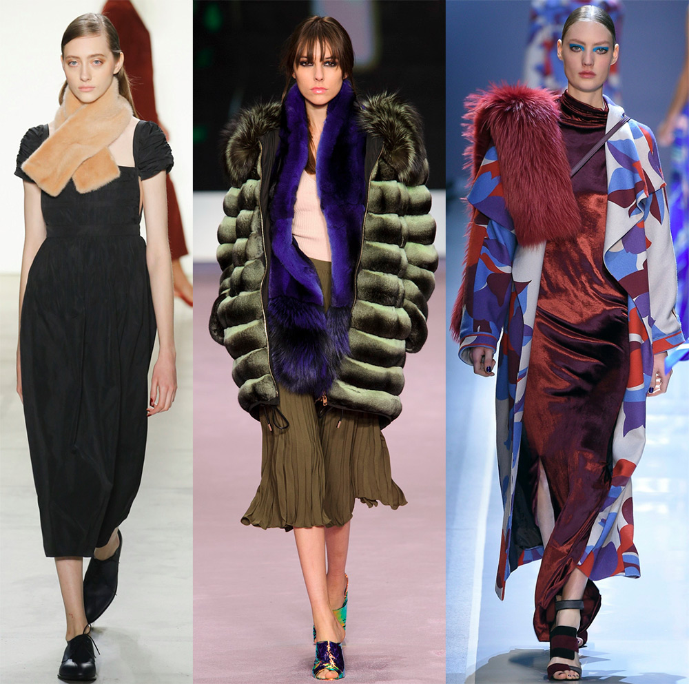 Fur scarves 2024-2025