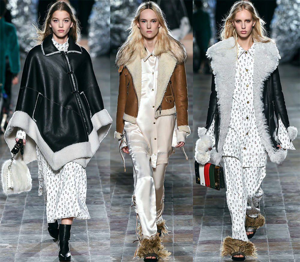 Winter sheepskin coats 2024-2025