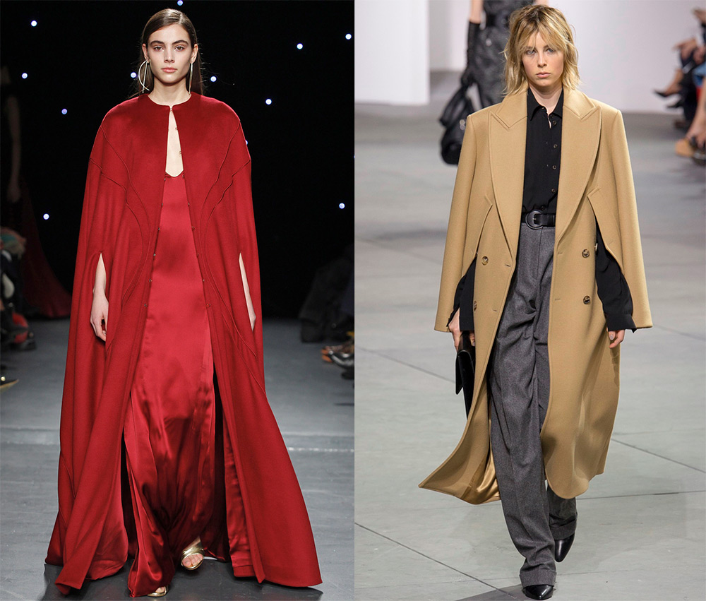 Fashionable capes and other cape coats 2024-2025