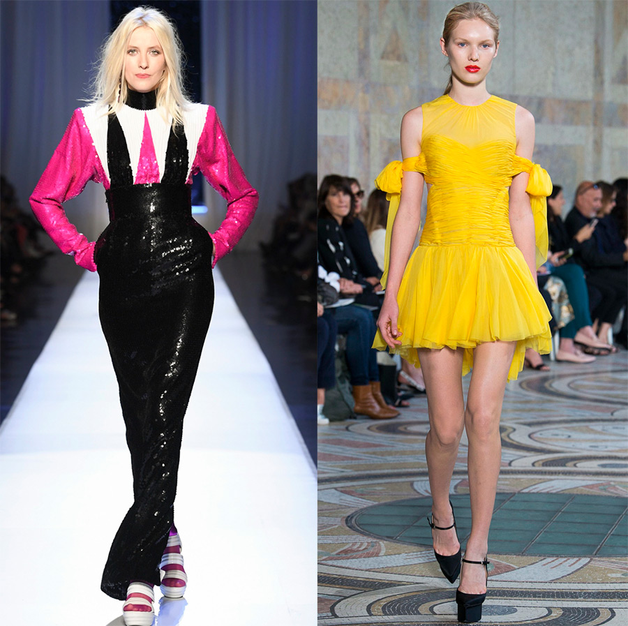 The most beautiful blondes Haute Couture 17-18