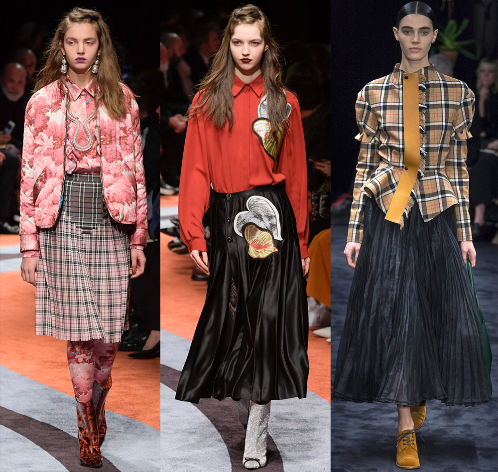 Fashionable skirts fall-winter 2024-2025