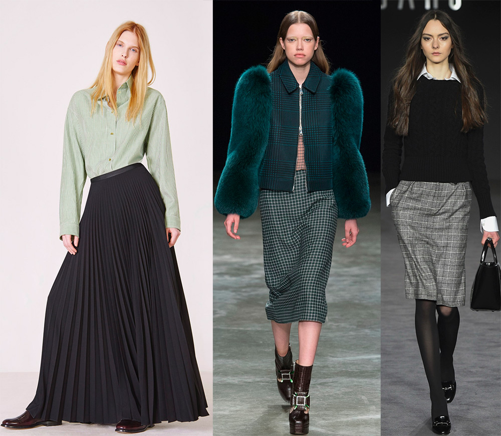 Fashionable skirts fall-winter 2024-2025