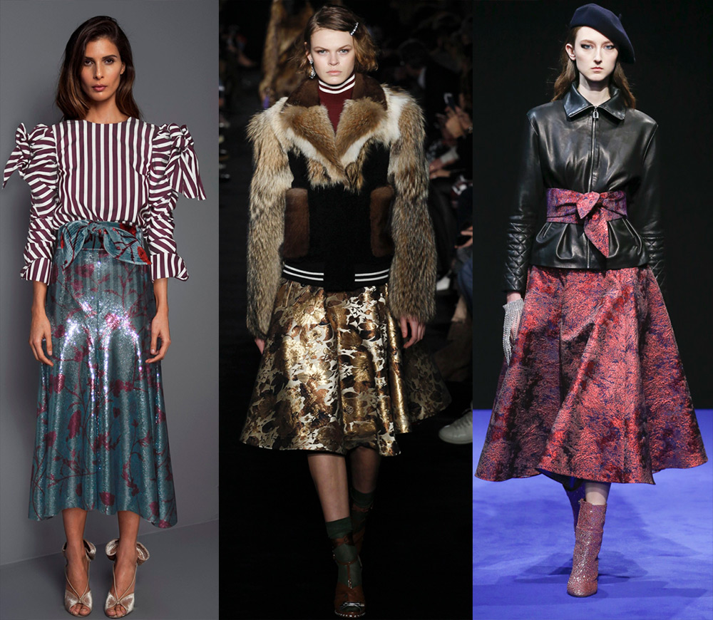 Fashionable skirts fall-winter 2024-2025