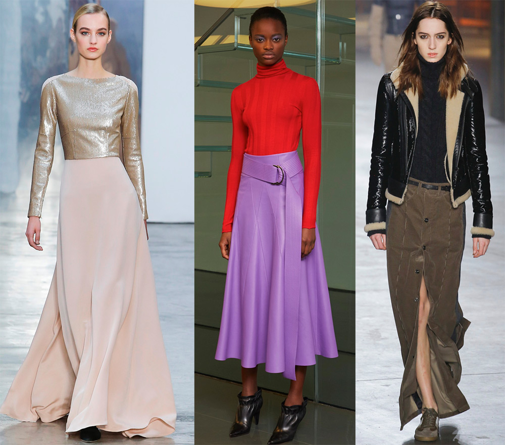 Fashionable skirts fall-winter 2024-2025