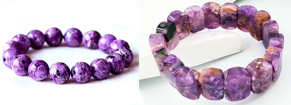 Charoite bracelets