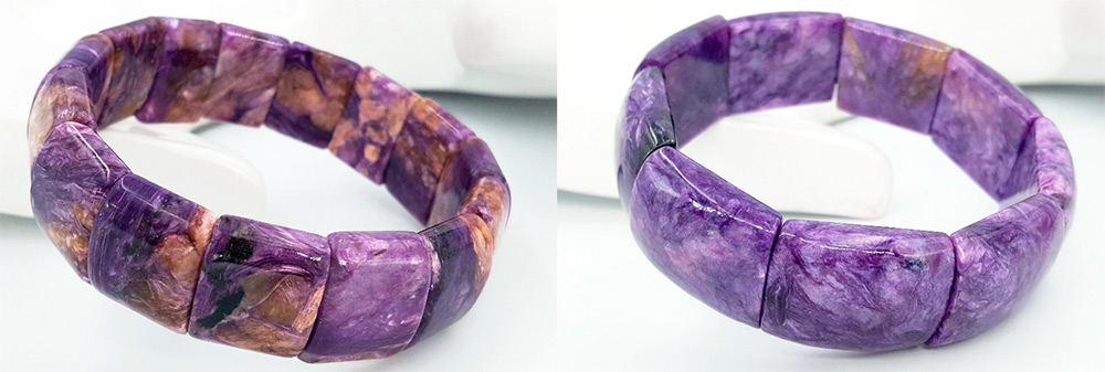 Charoite bracelets