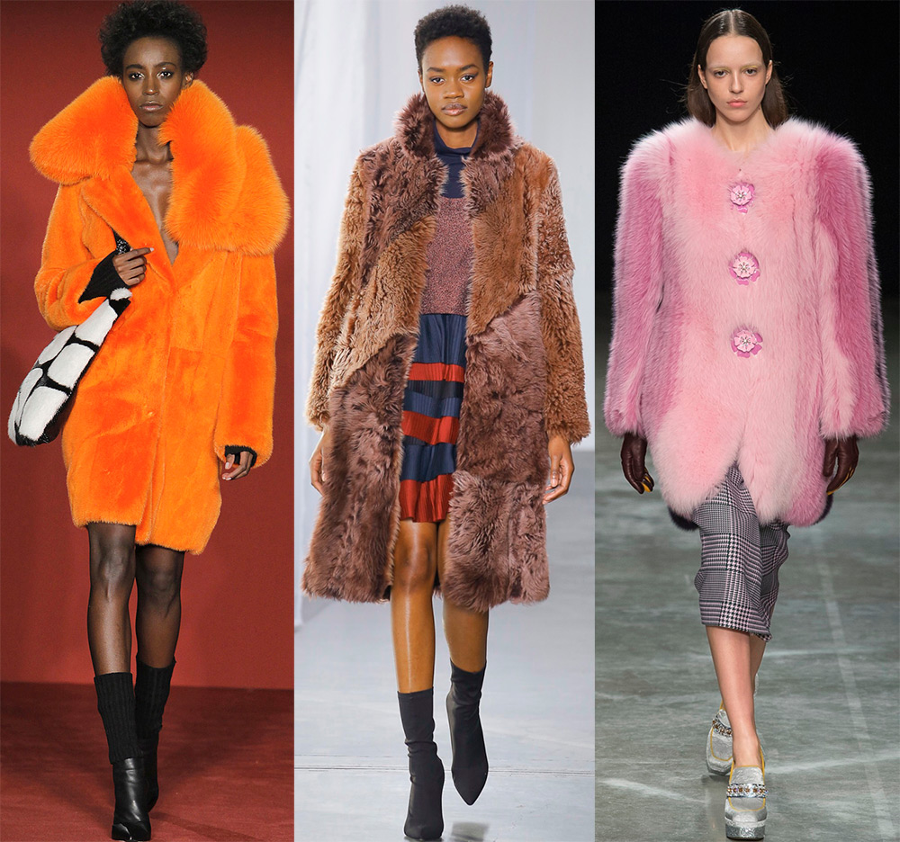 Fashionable fur coats 2024-2025