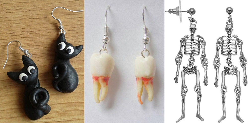 Halloween earrings