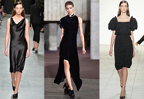 Beautiful black dresses 2024-2025 and fashion trends