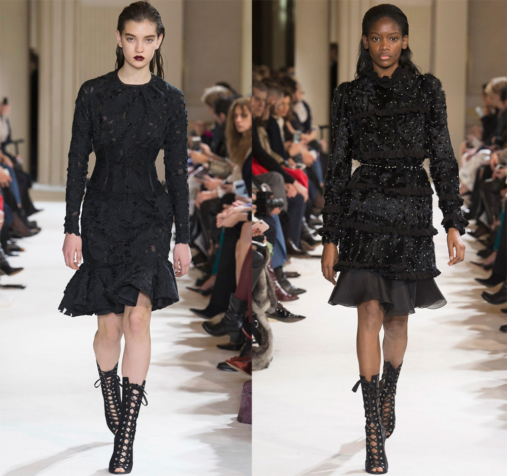 Black Giambattista Valli Dresses