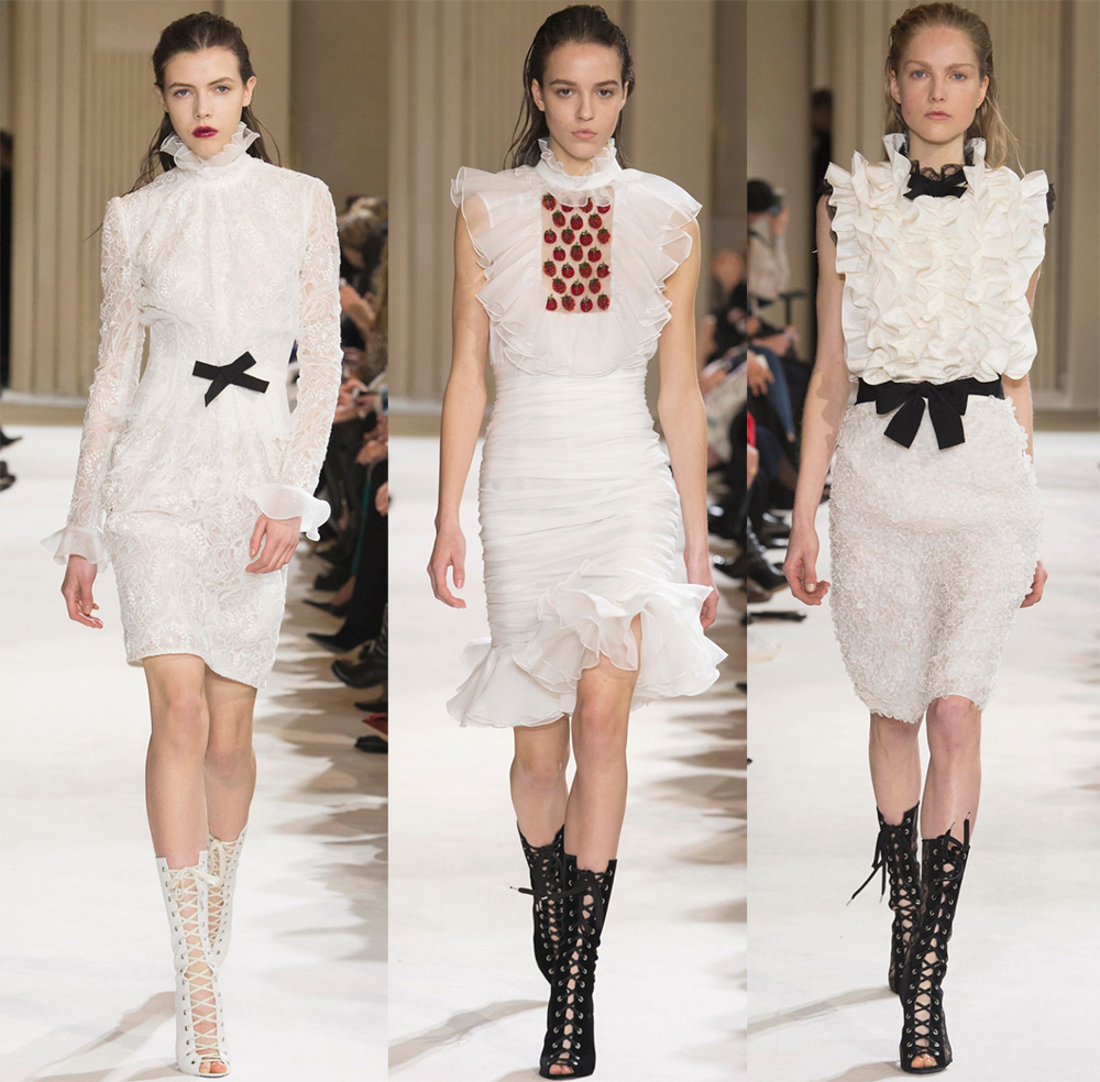 Giambattista Valli white dresses