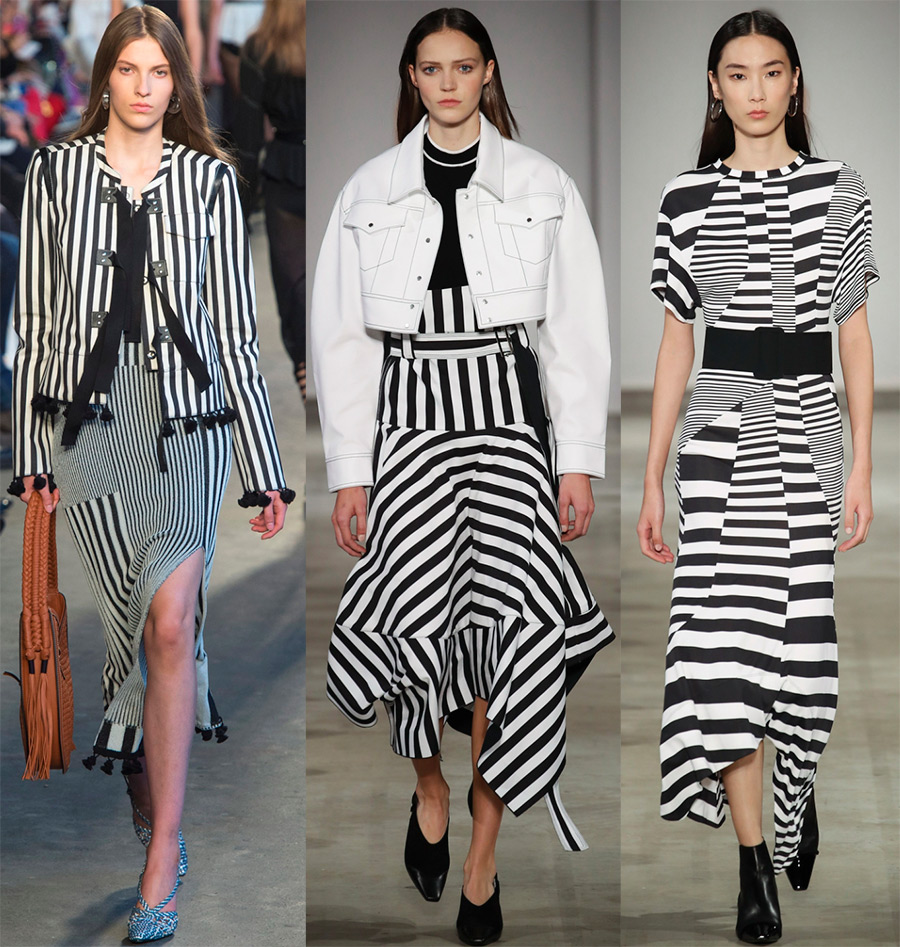 Striped print and its varieties