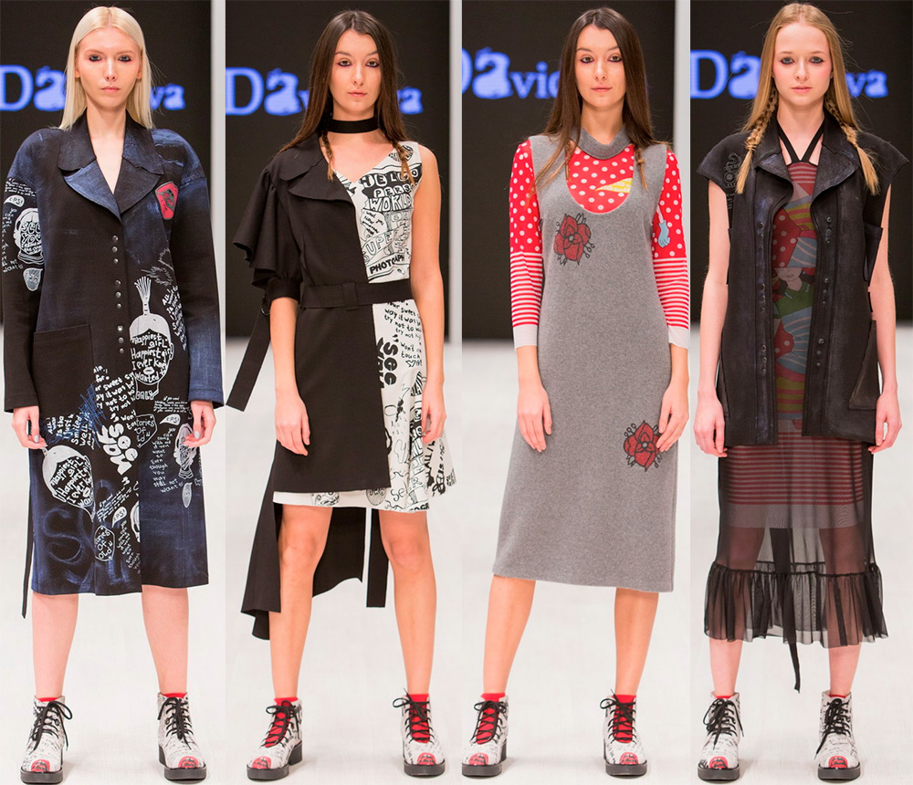 Clothes from designer Marina Davydova