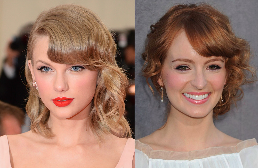 Women's hairstyles with bangs