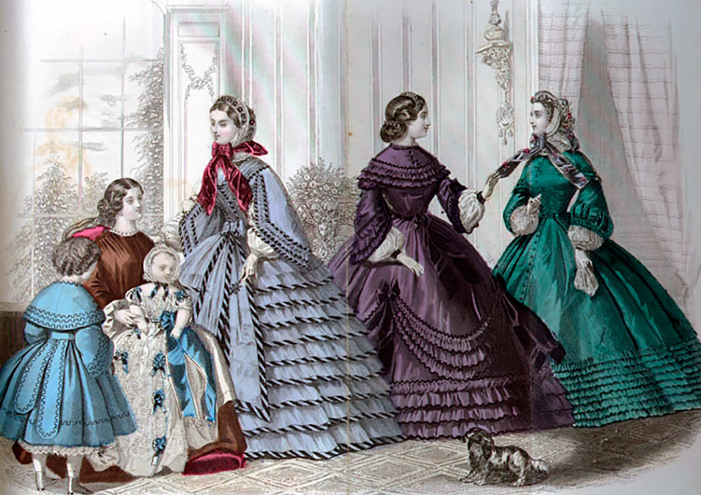 Fashion in the 1860s