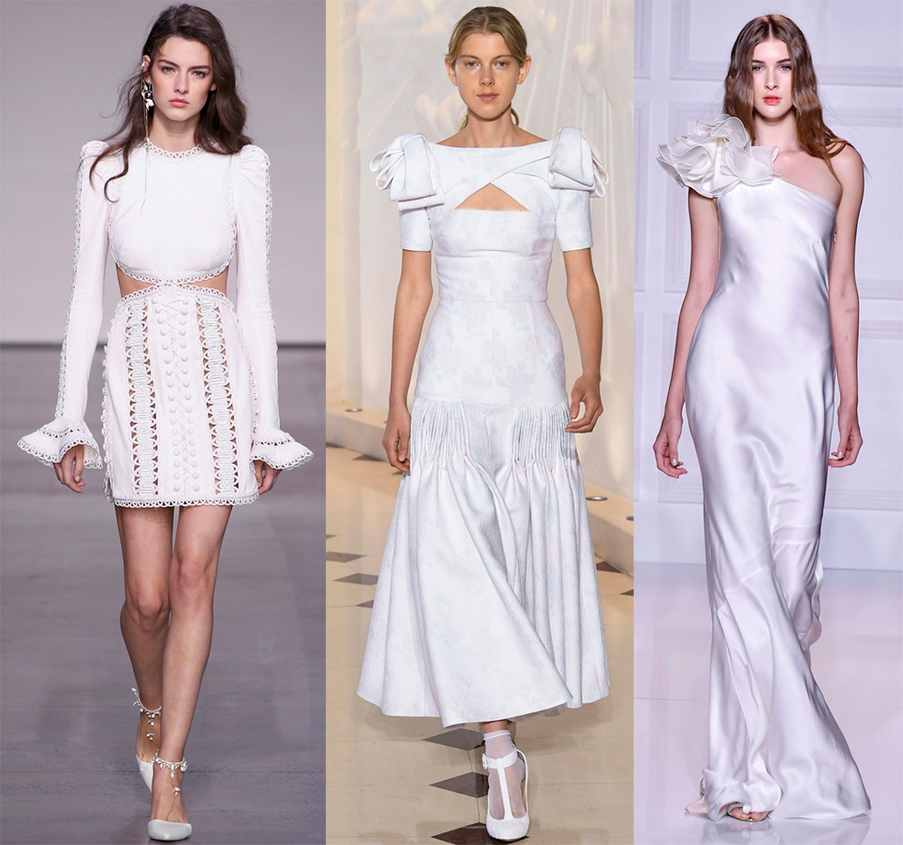 White dresses for spring and summer