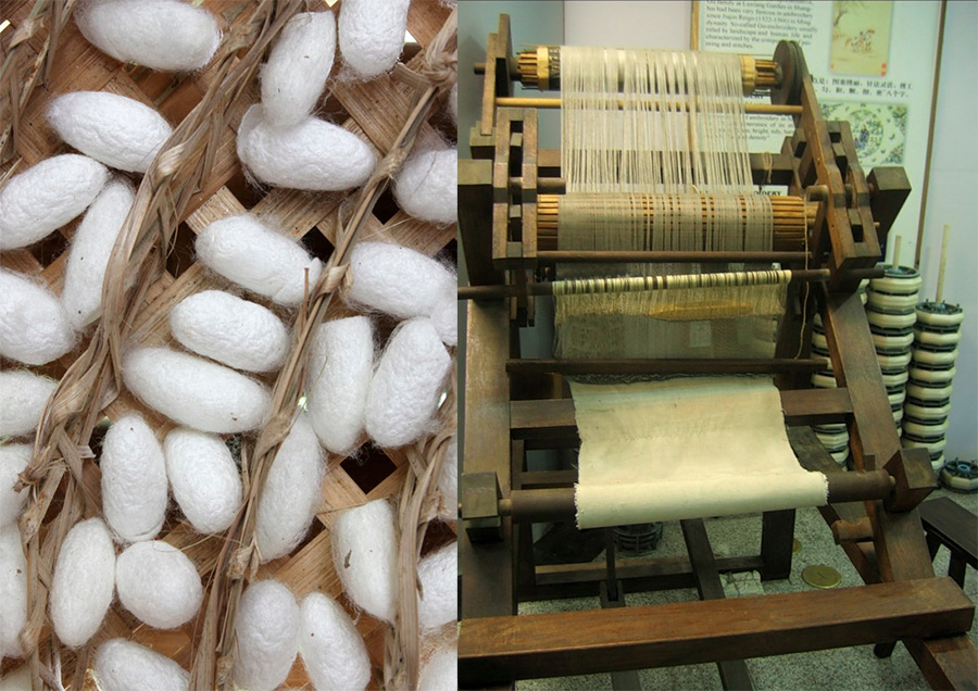 Silk production