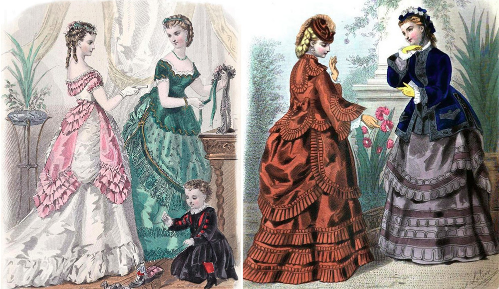 1870s dresses