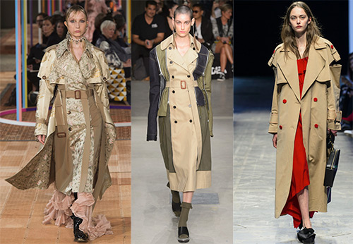 Women's trench coats and fashion trends 2024