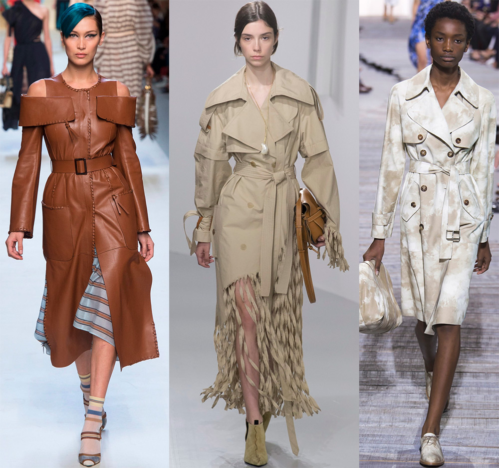 2018 women's trench coats