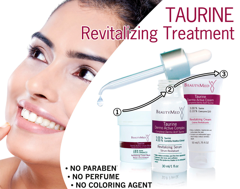 Taurine in cosmetics - benefits