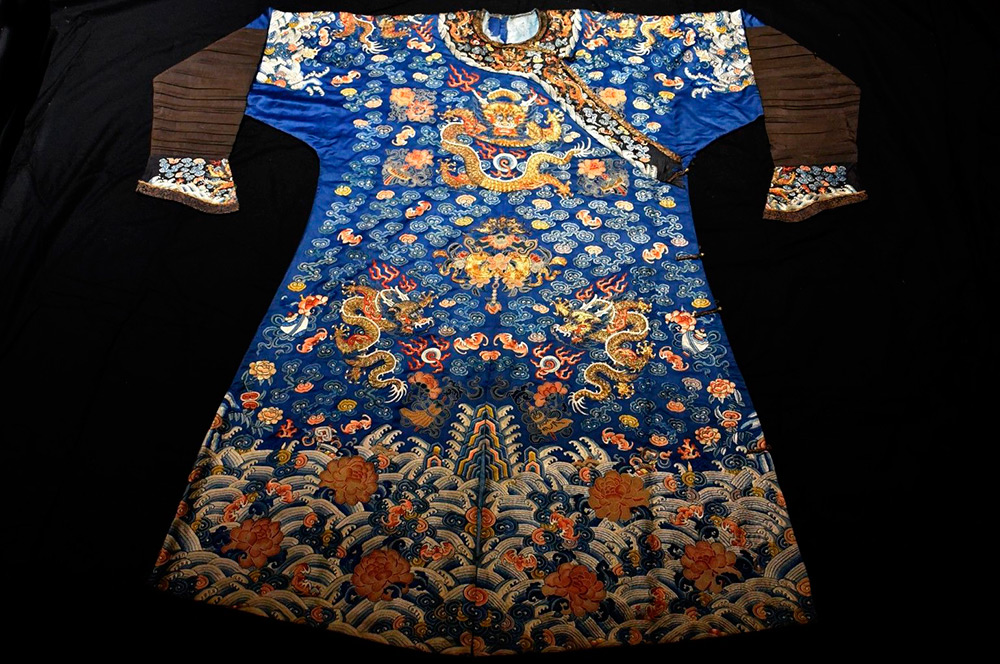 Chinese robe with embroidery