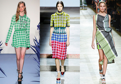 Plaid dresses - actual styles in 2024