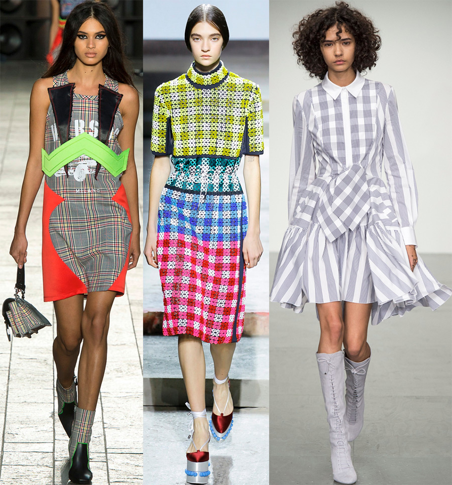 Plaid dresses - styles