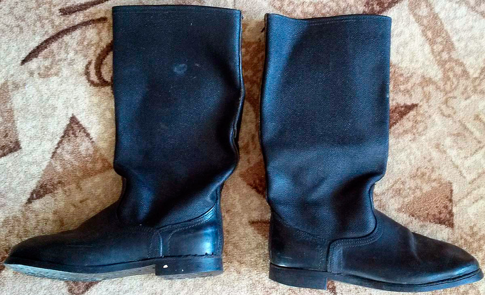 The story of tarpaulin boots from the USSR