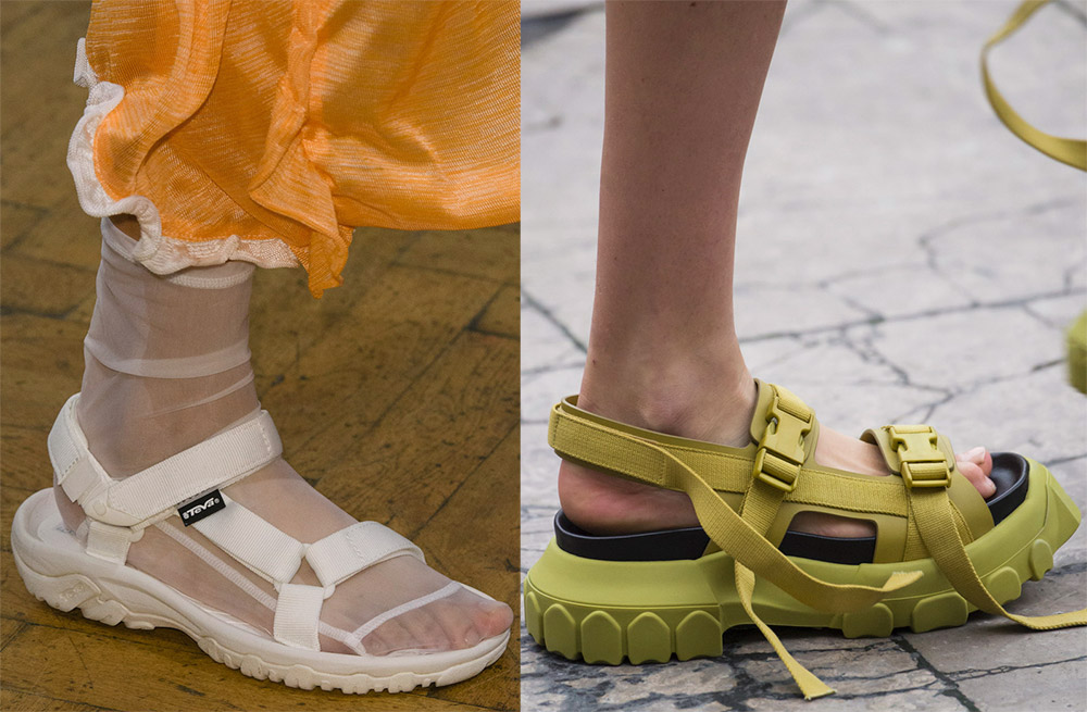 Sandals spring-summer 2024 - photos and fashion trends