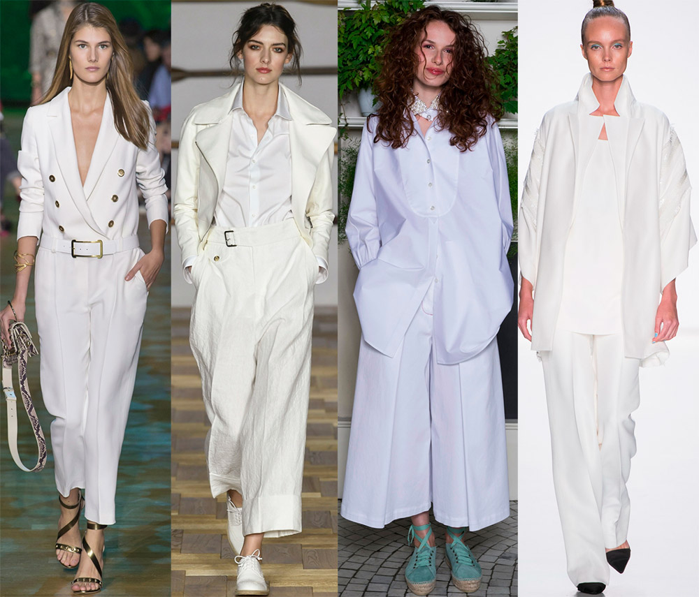 Womens white suits 2024