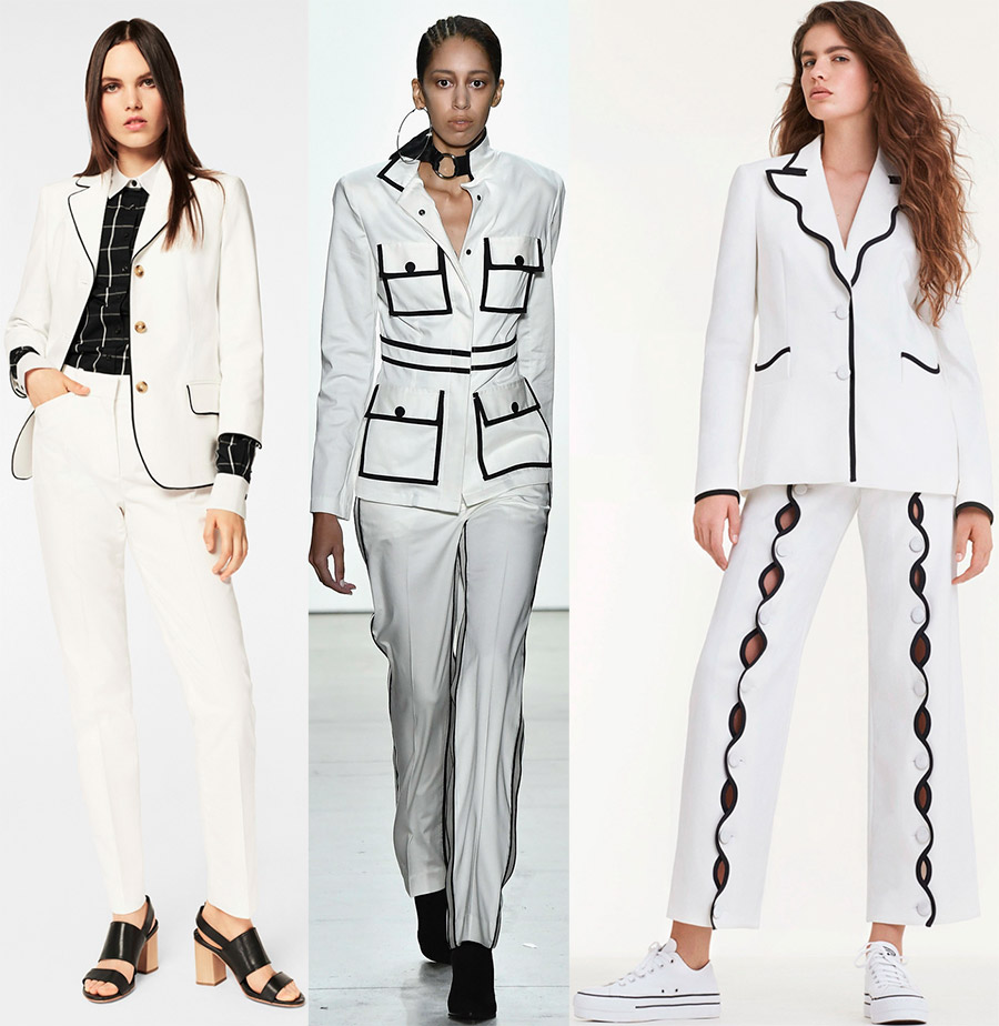 White women suits 2024