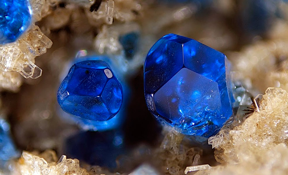 Hauyin crystals in nature