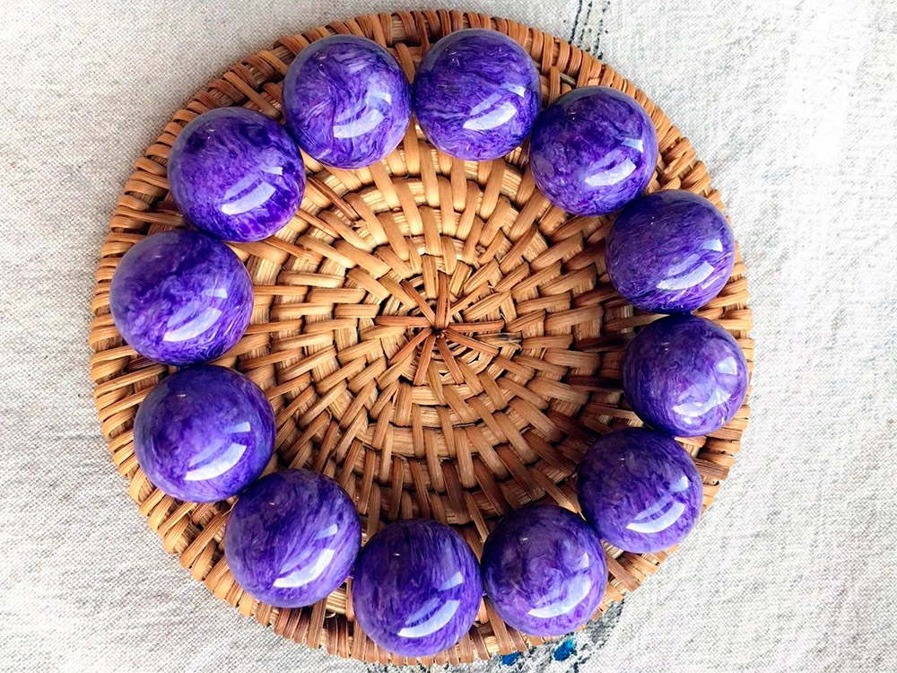 Charoite bracelet