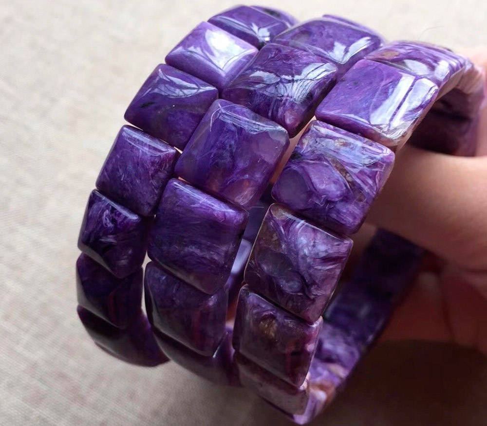 Charoite bracelets