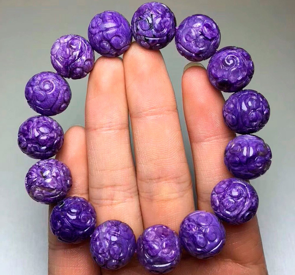 Charoite bracelet