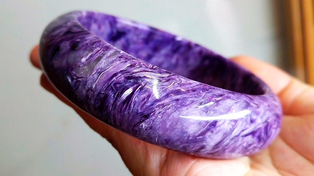 Charoite bracelet