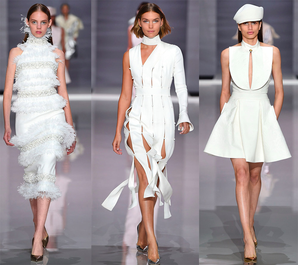 Chic white dresses