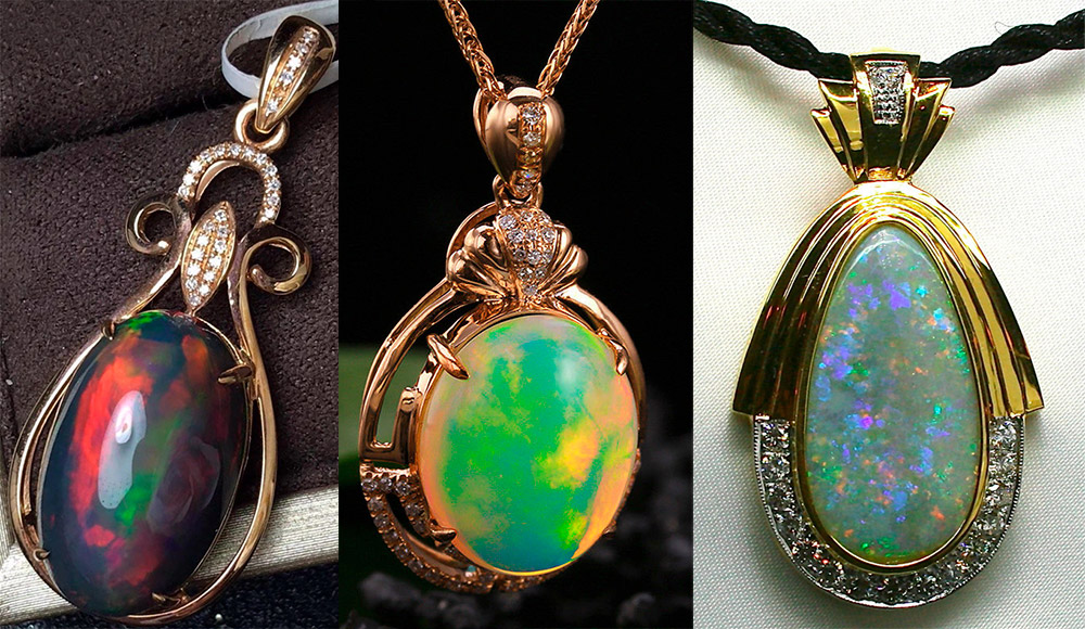 Opal jewelry