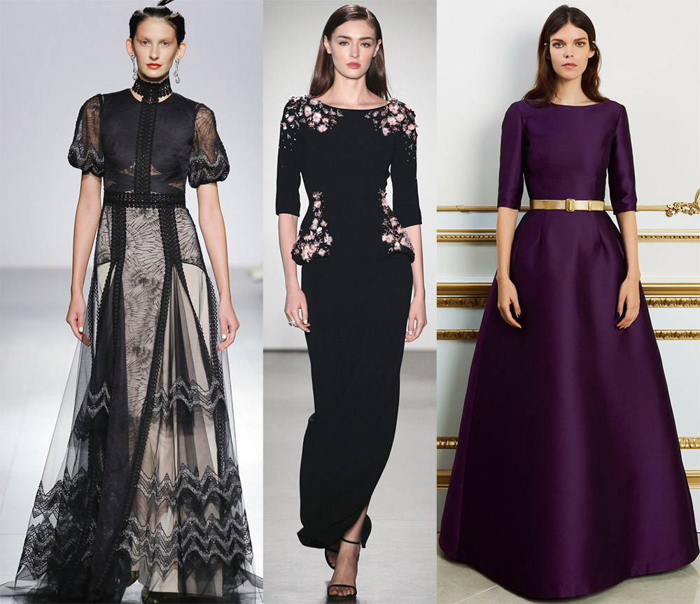 Modest evening dresses