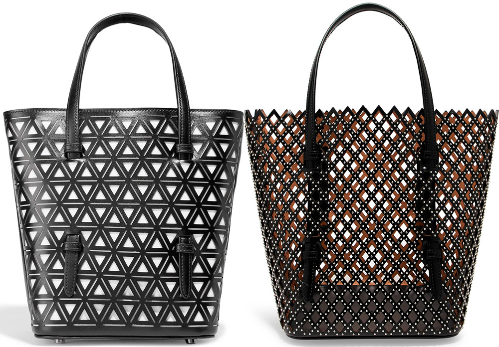 Women's bags with perforation 2024