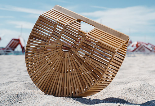 Summer Bamboo Cage Bags