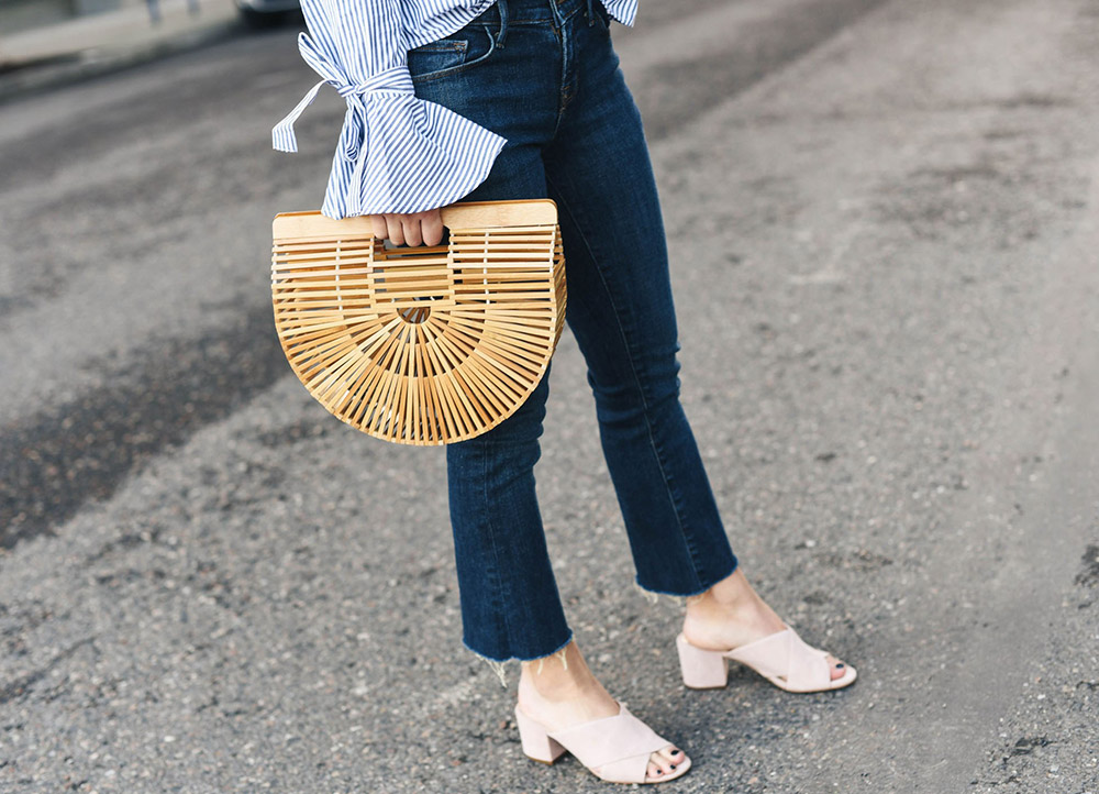 Summer Bamboo Cage Bags