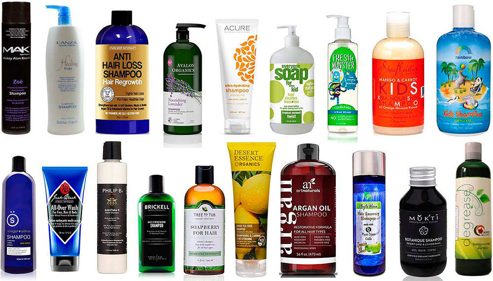 Organic shampoos