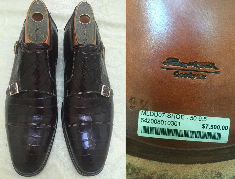 Santoni Italian shoes