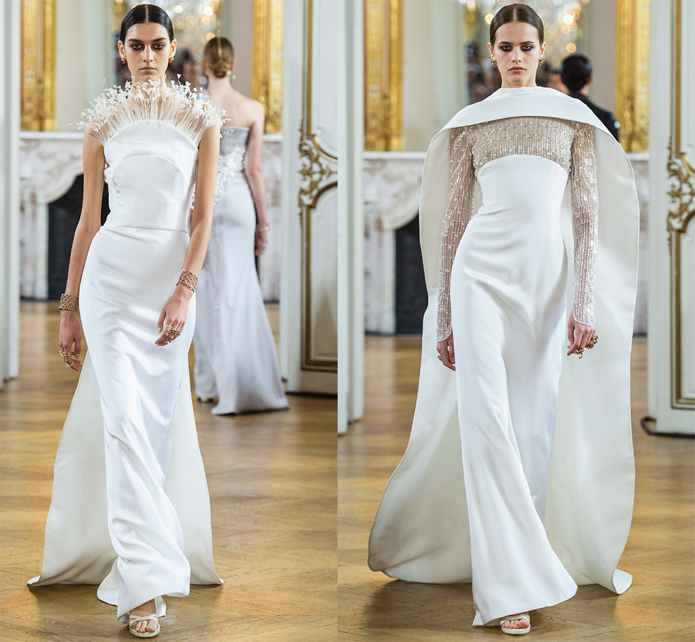 Haute couture wedding dresses