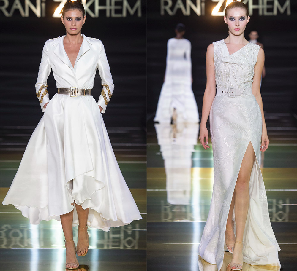 Rani Zakhem White Dresses