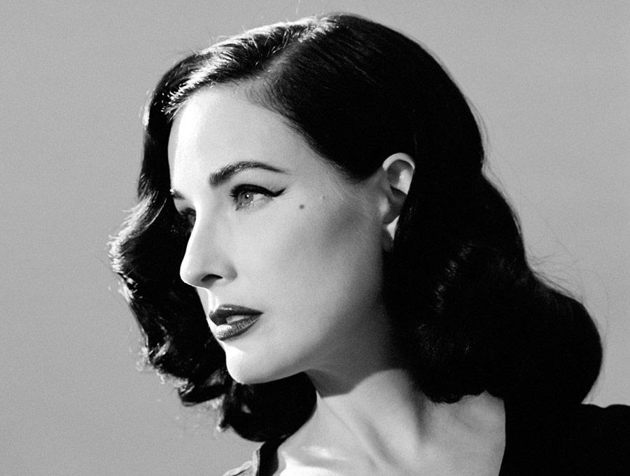 Dita Von Teese portrait